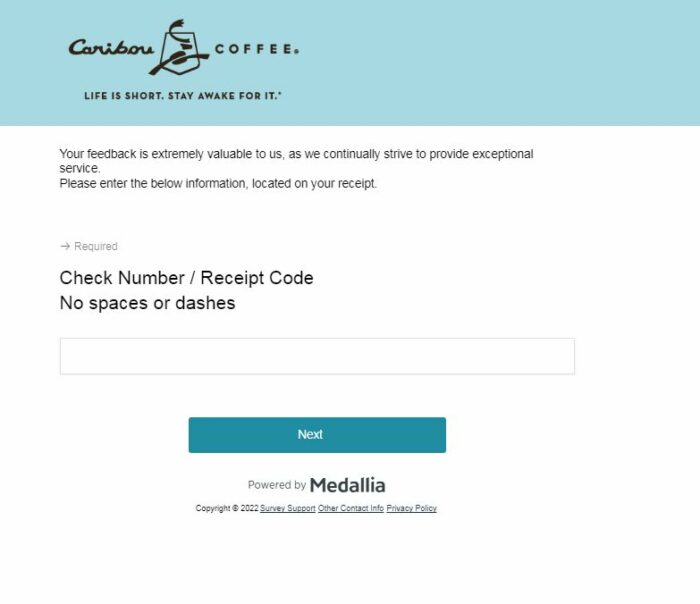 TellCaribou.com - Win Free Gift Card - Coffee and Bagels Survey