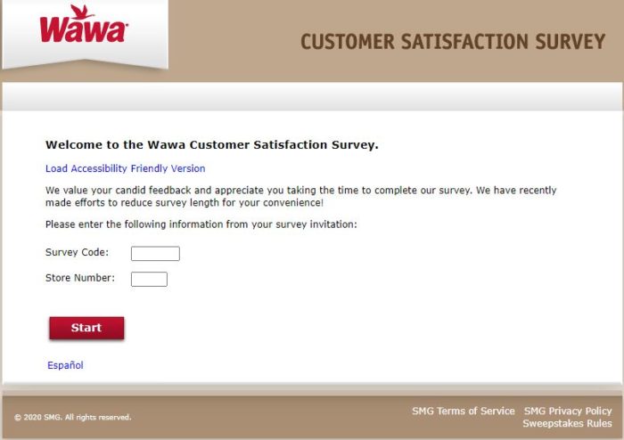 Mywawavisit.com – Win $500 Wawa Gift Card – Wawa Survey