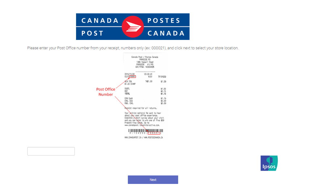 Canadapostsurvey.ca - Win $250 Gift Card - Canada Post Survey