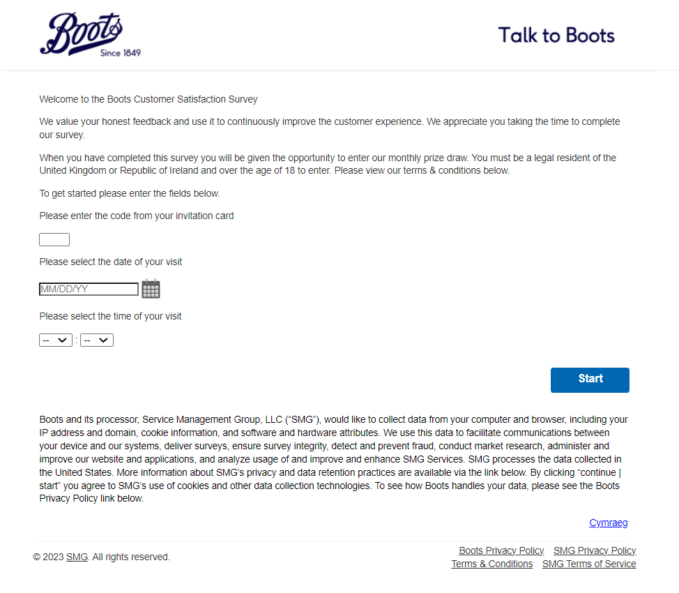 Talktobootspharmacy - Win iPad Mini - Talk Boots Pharmacy Survey